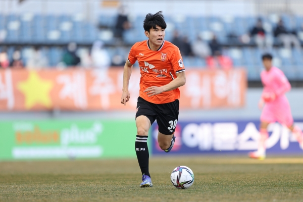 U-23 대표팀에 발탁된 제주유나이티드 김봉수.