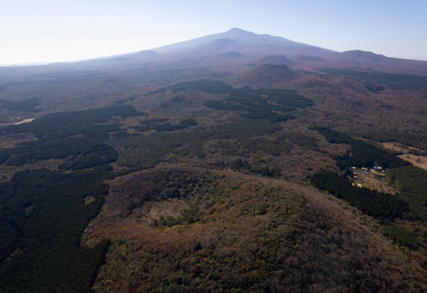 제주에서 처음으로 산림청 산림교육센터로 지정된 붉은오름자연휴양림 전경. /사진=서귀포시