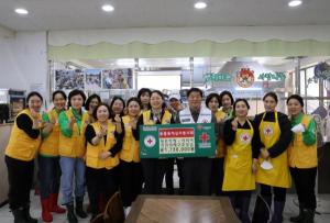 동홍동적십자봉사회, 지진피해 구호 성금 173만원 기탁